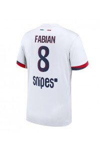 Paris Saint-Germain Fabian Ruiz #8 Fotballdrakt Borte Klær 2025-26 Korte ermer